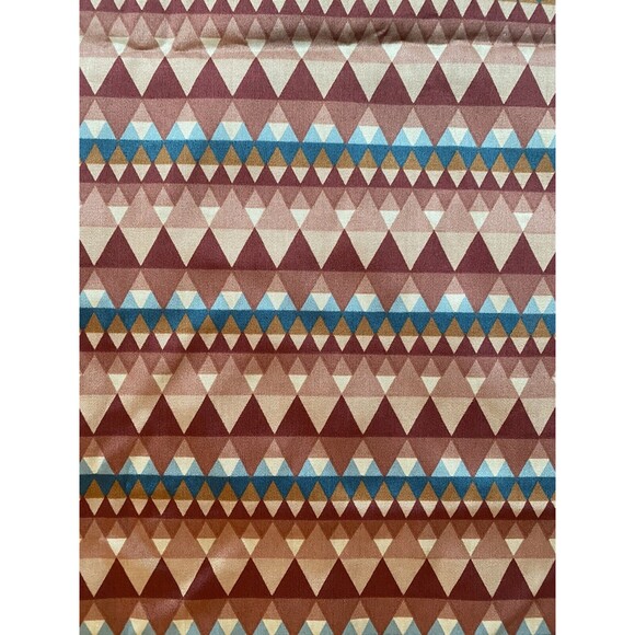 VTG Frank Lloyd Wright Schumacher Fabric 1986 MCM - Prism - Cedar - 4 yards!! - Picture 2 of 8